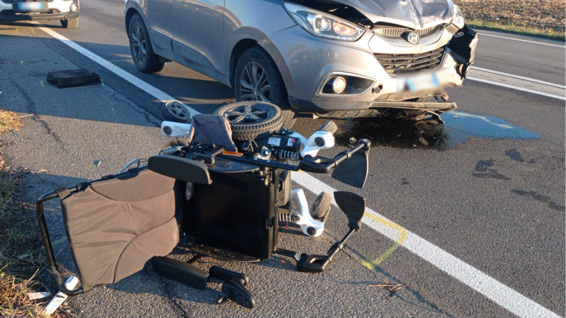 Anziano in carrozzina travolto e ucciso a San Nicolò