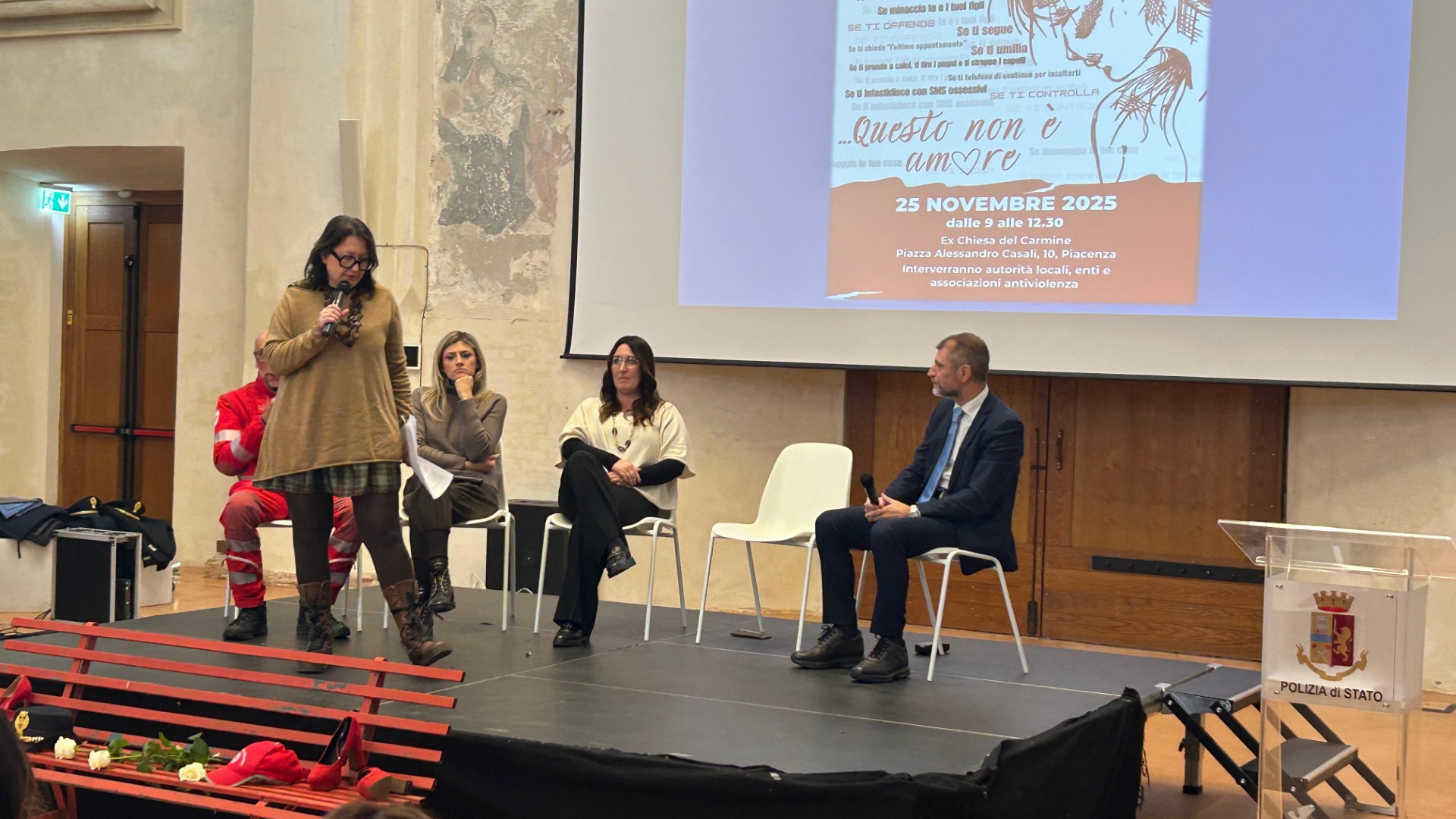 Violenza di genere, appello del questore agli studenti: «Chiedete aiuto, esistono strumenti concreti»