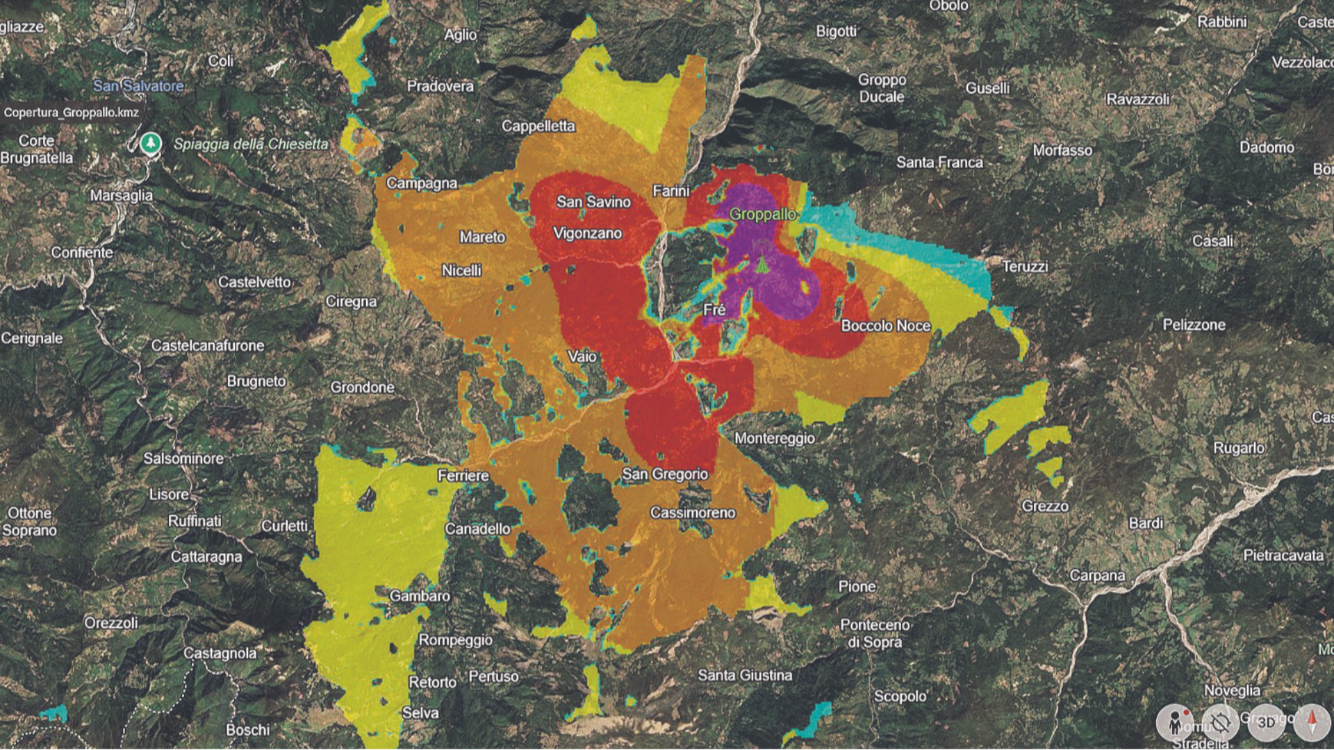 Riaccesa l’antenna di Groppallo, in Alta Valnure torna Telelibertà