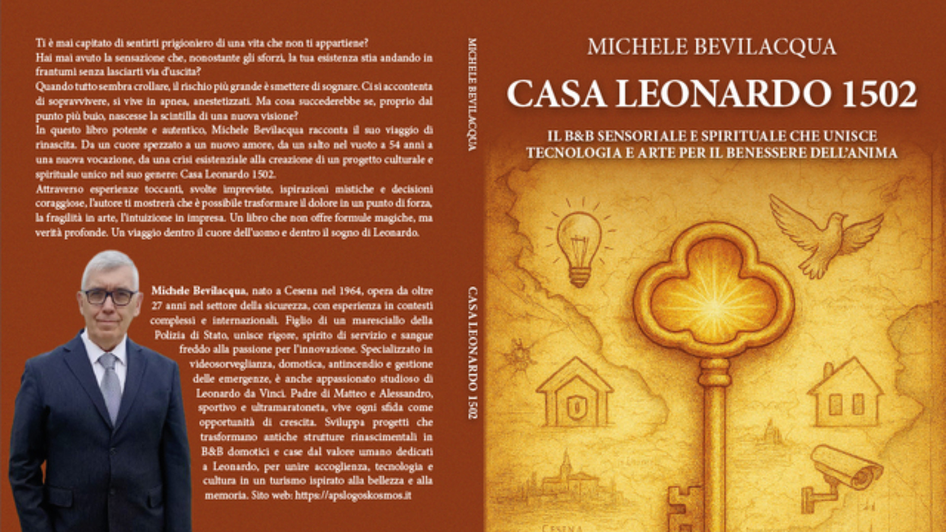 Michele Bevilacqua lancia il Bestseller “Casa Leonardo 1502”