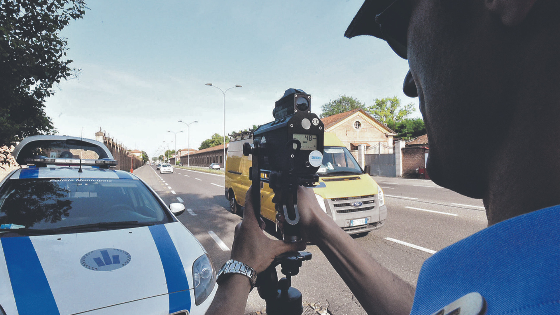 Telelaser e autovelox: l'arsenale ufficiale sulle strade di Piacenza