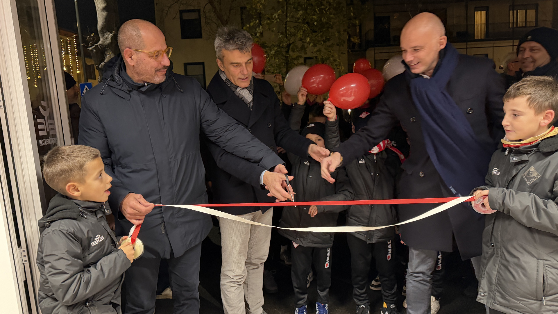 Il Natale biancorosso nel cuore della città