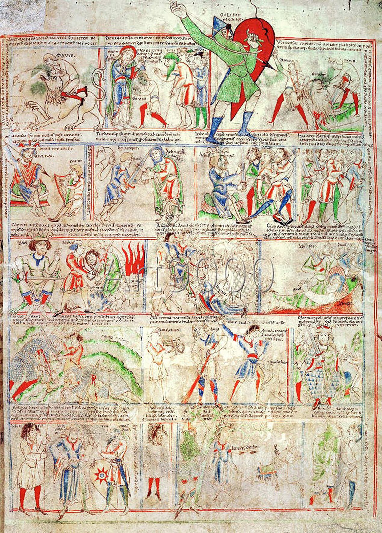 La Bibbia medievale di St. Etienne de Harding: se non è un fumetto questo...