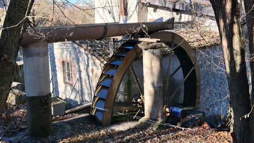 Il Mulino Reguzzi sul Tidoncello (foto Tummolillo)