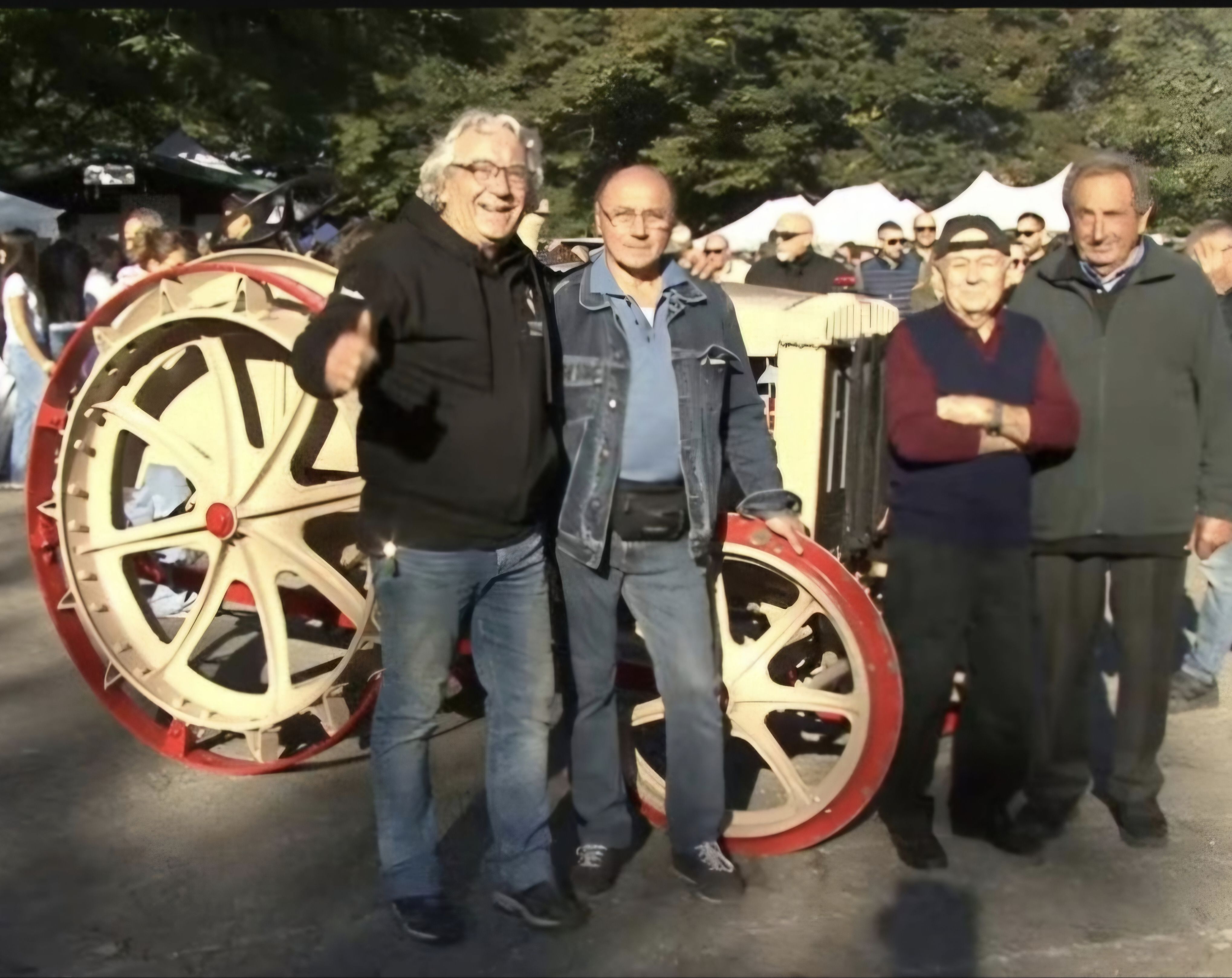 Claudio Bellotti, Luigi Marcotti, Guido Arbasi e Angelo Fanzini