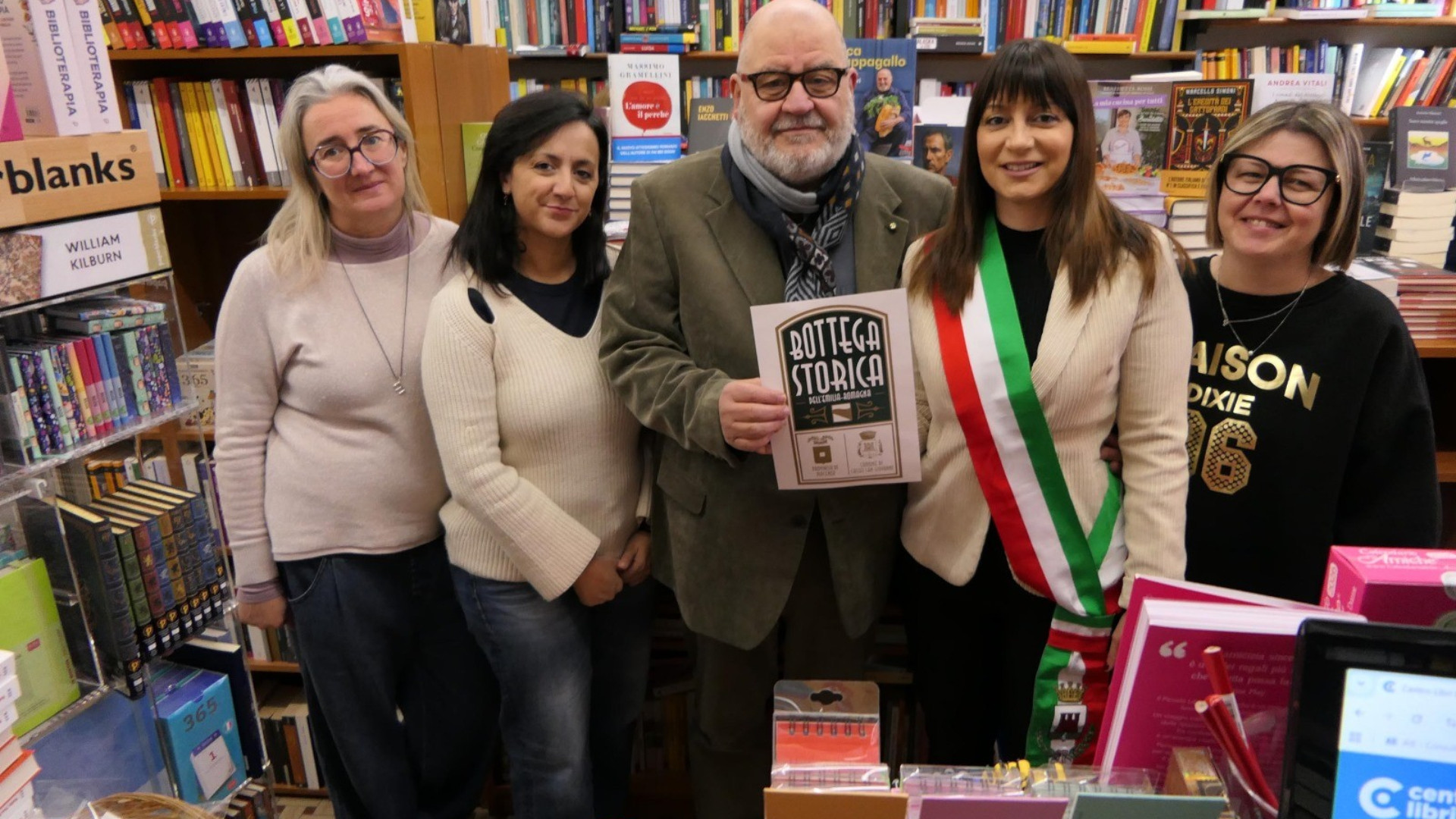 La libreria Puma diventa bottega storica - © Libertà/Mariangela Milani