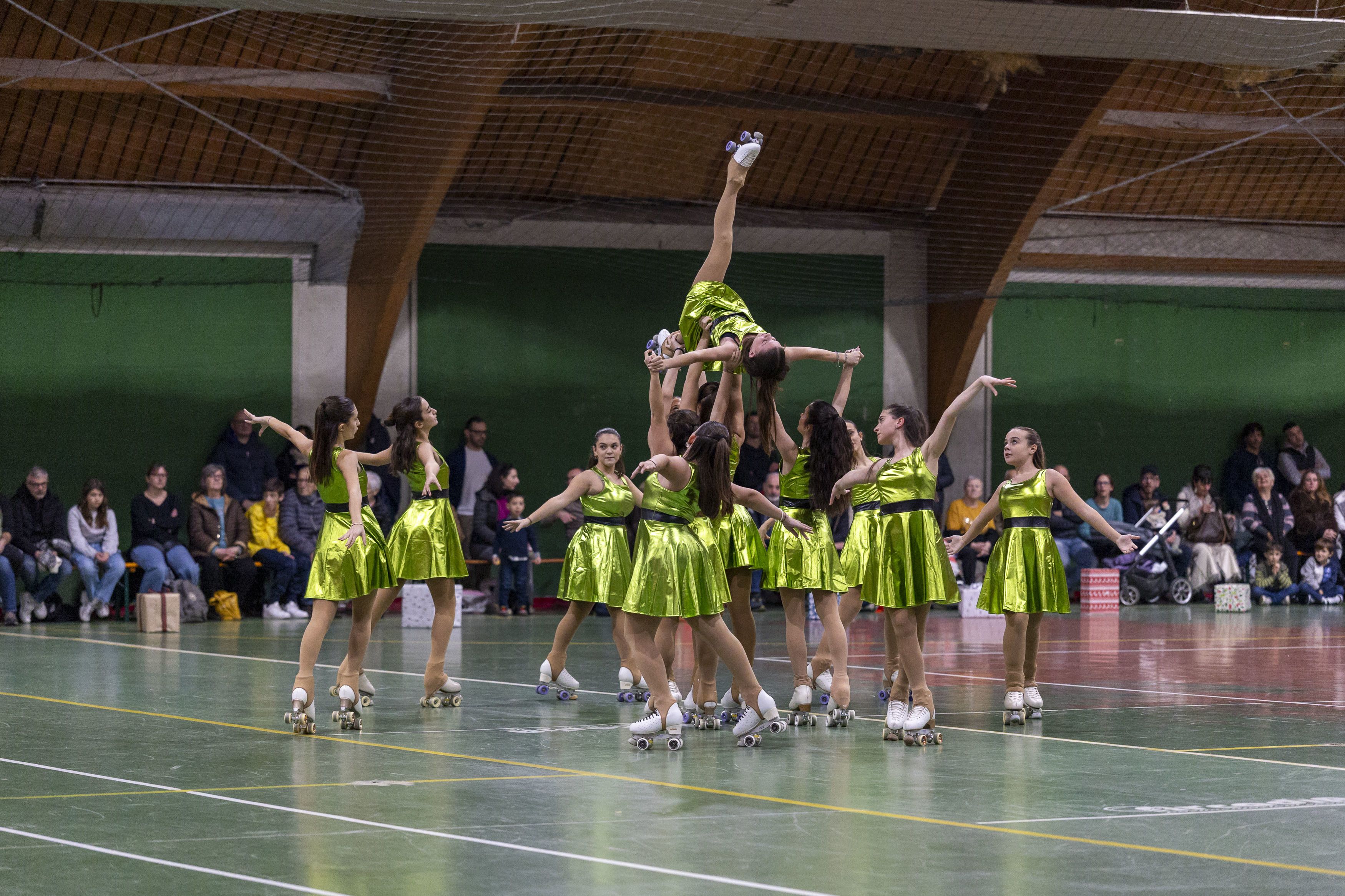 Piacenza, 13 dicembre 20025. Esibizione Pattinaggio Artistico Piacenza. Foto Angela Petrarelli Piacenza, 13 dicembre 20025. Esibizione Pattinaggio Artistico Piacenza. Foto Angela Petrarelli.