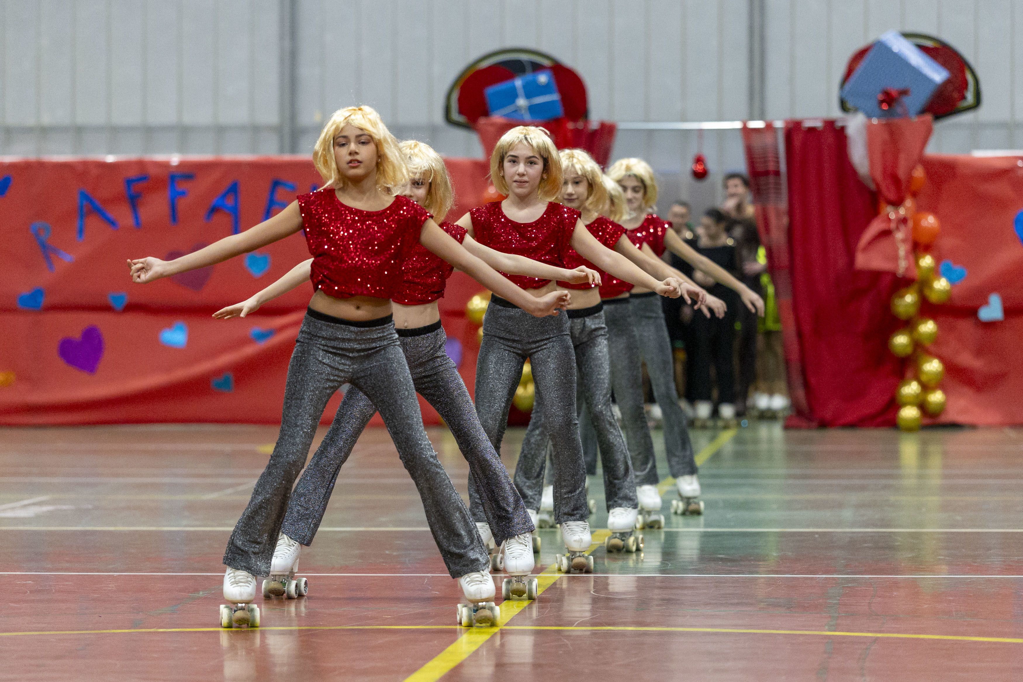 Piacenza, 13 dicembre 20025. Esibizione Pattinaggio Artistico Piacenza. Foto Angela Petrarelli Piacenza, 13 dicembre 20025. Esibizione Pattinaggio Artistico Piacenza. Foto Angela Petrarelli.