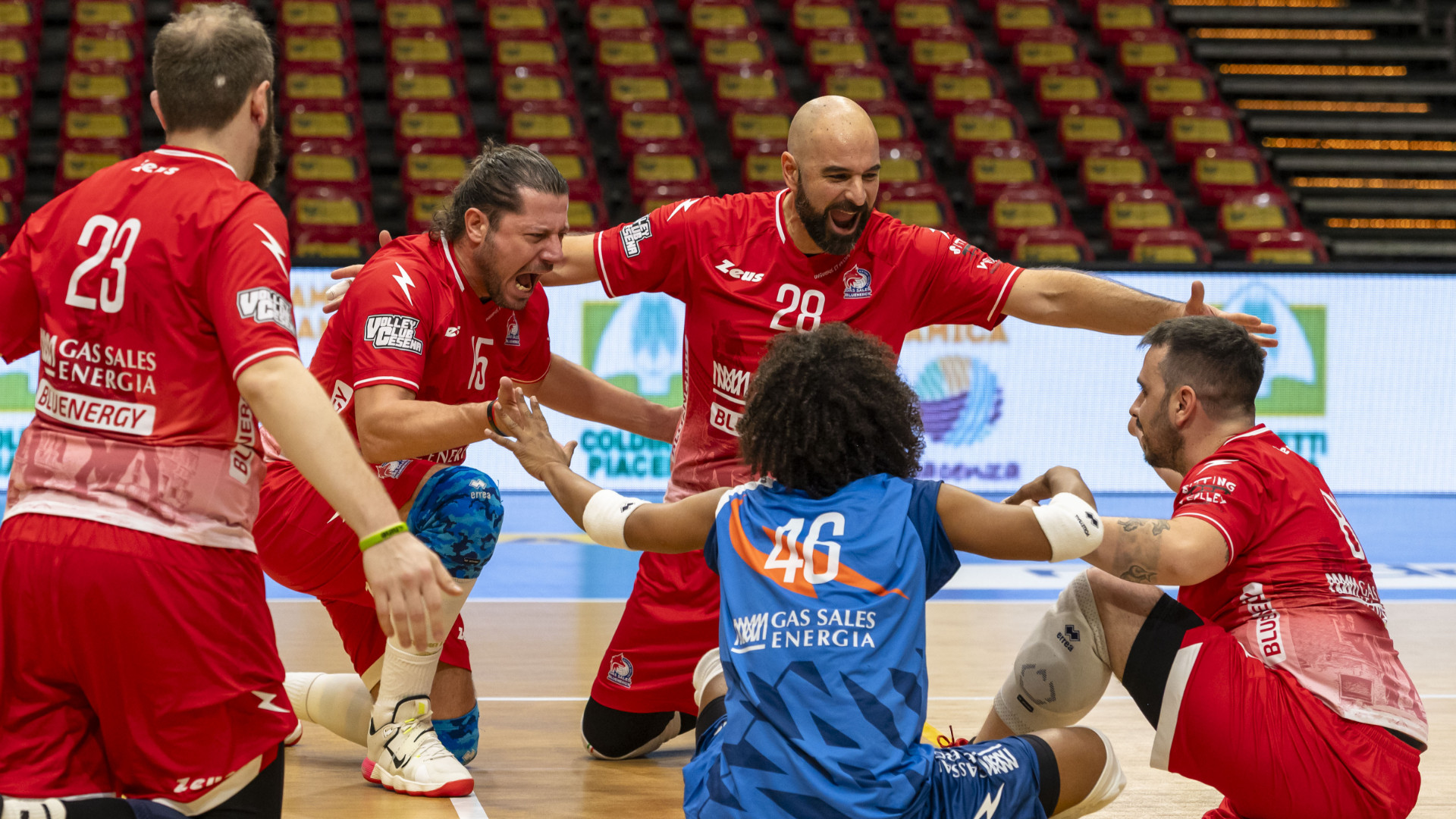 La Gas Sales Bluenergy brilla anche nel sitting volley