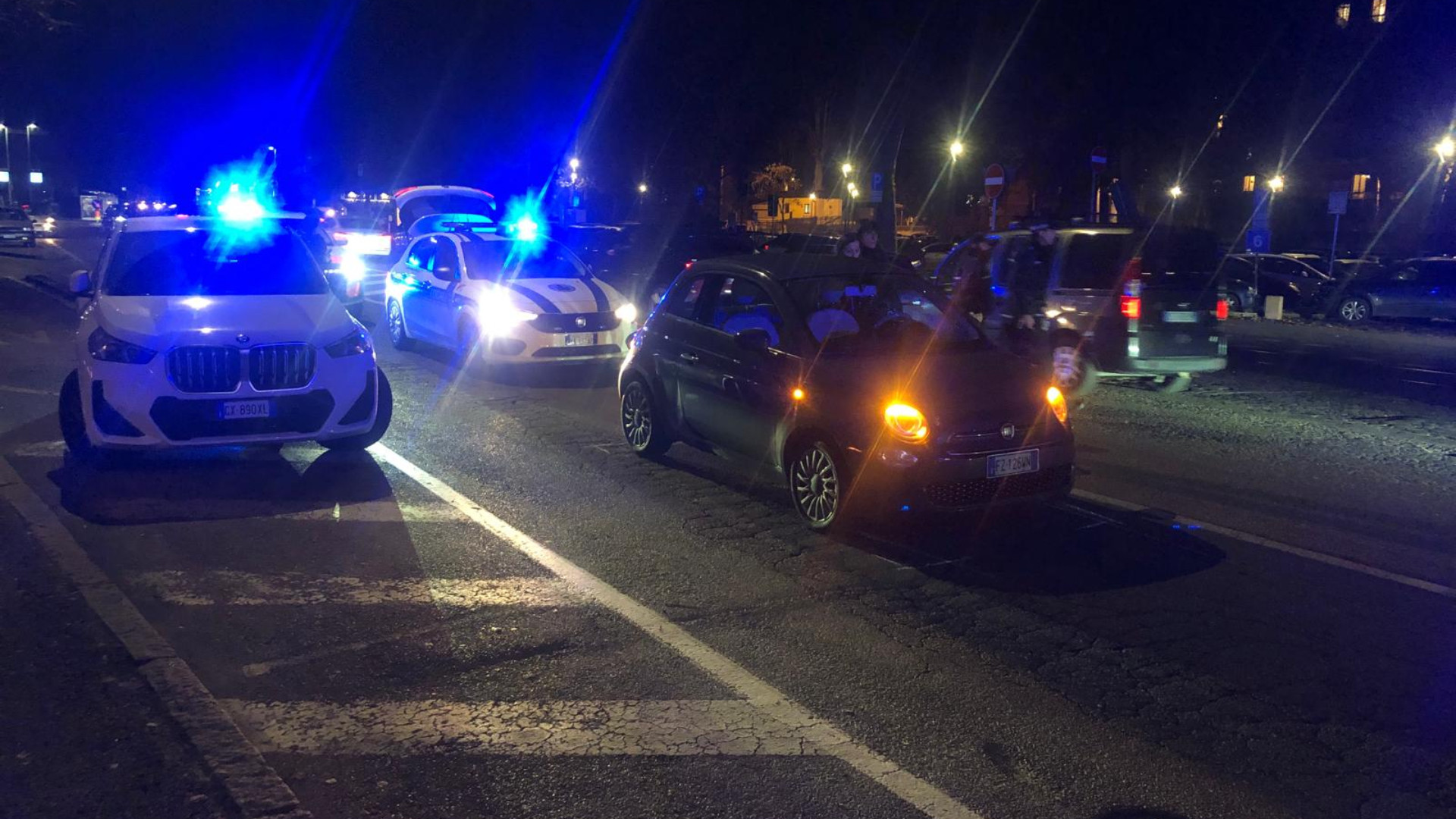 Il luogo in cui è avvenuto l'incidente