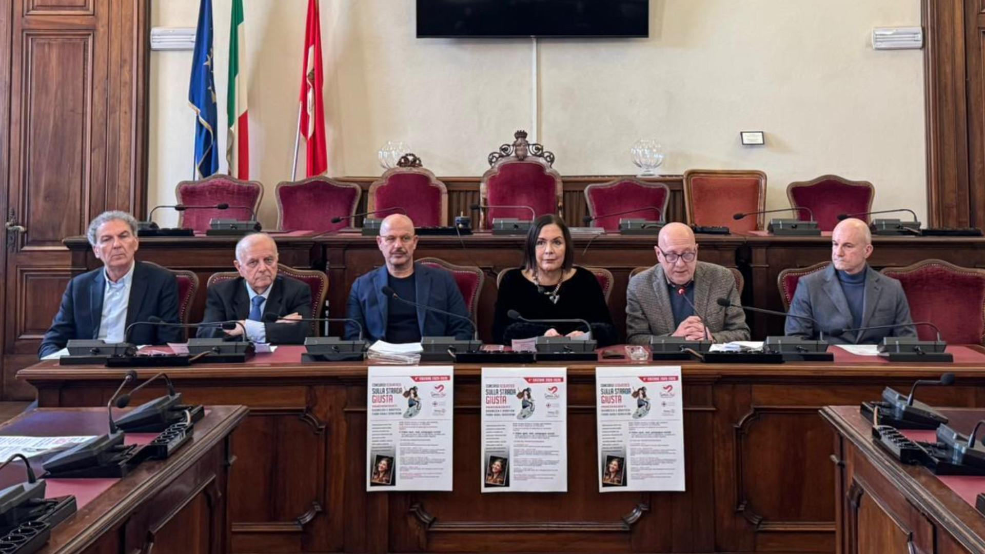 La presentazione dell'iniziativa in municipio - © Libertà/Riccardo Foti