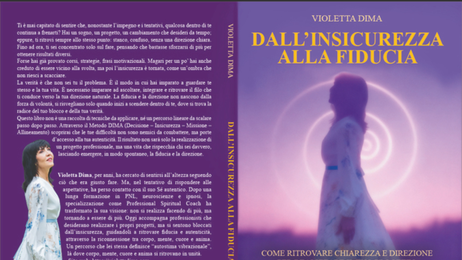 Violetta Dima lancia il Bestseller “Dall’Insicurezza Alla Fiducia”
