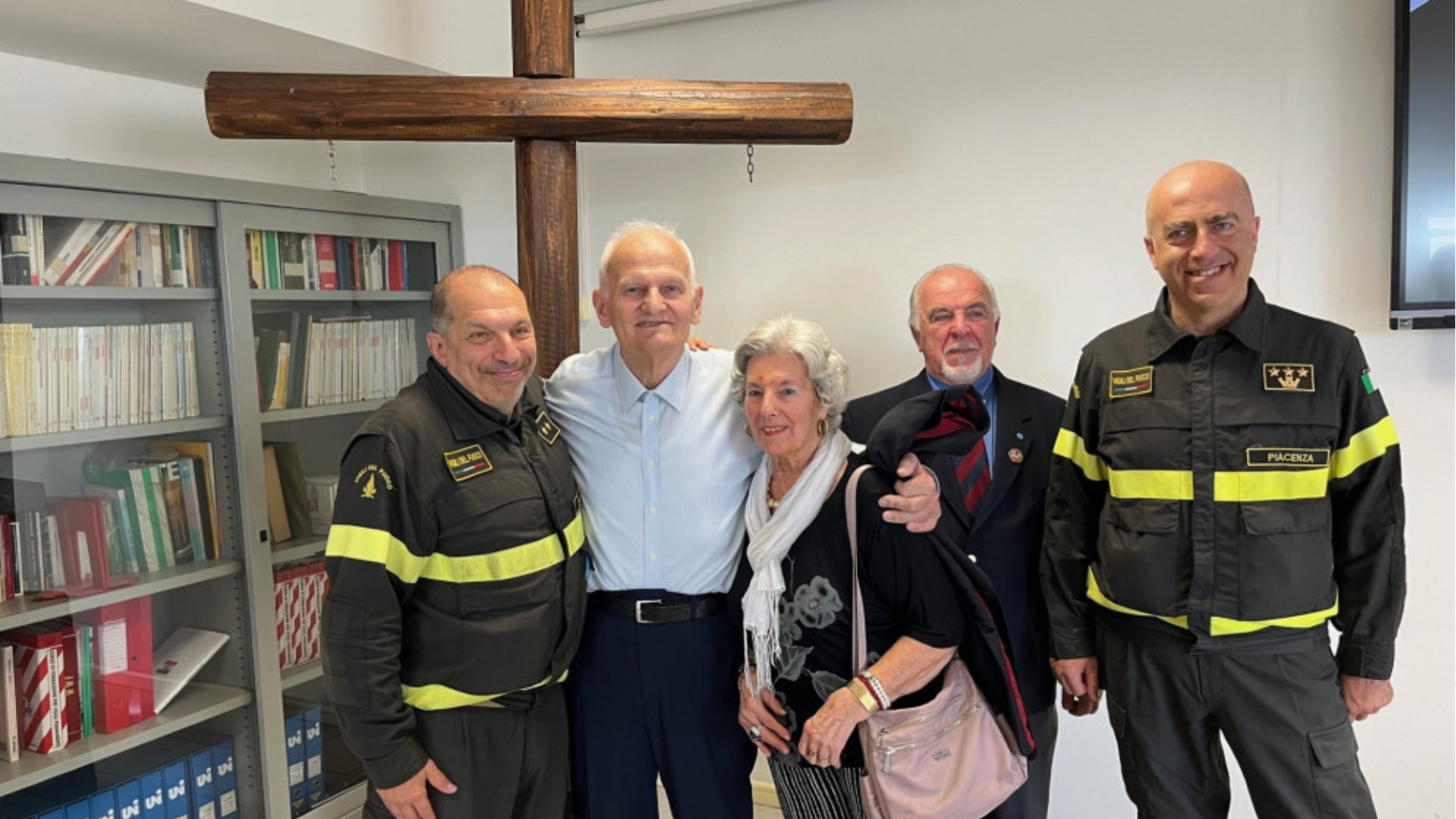 Addio a Roberto Porcari, il diacono vigile del fuoco