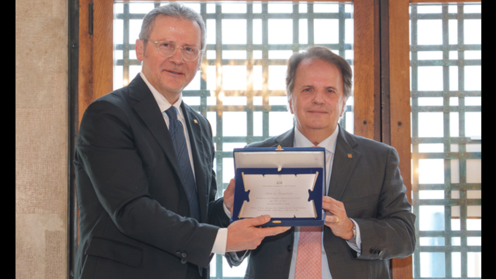 Il saluto del Presidente Ciambetti ai dipendenti del Consiglio regionale