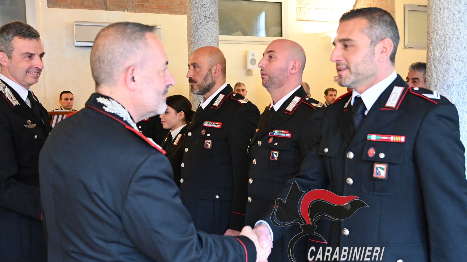 La visita del generale Scadone