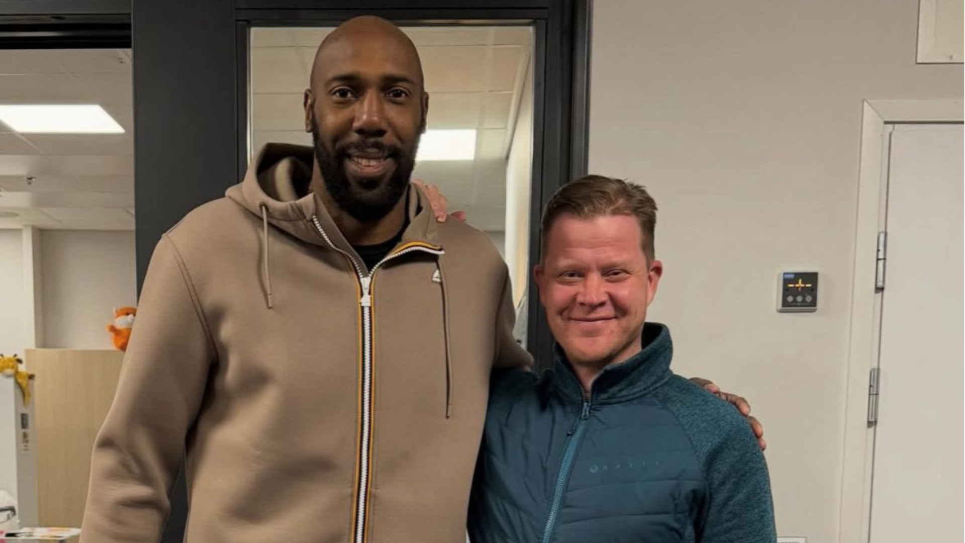 Simon è a Piacenza: «Forti anche senza di me»