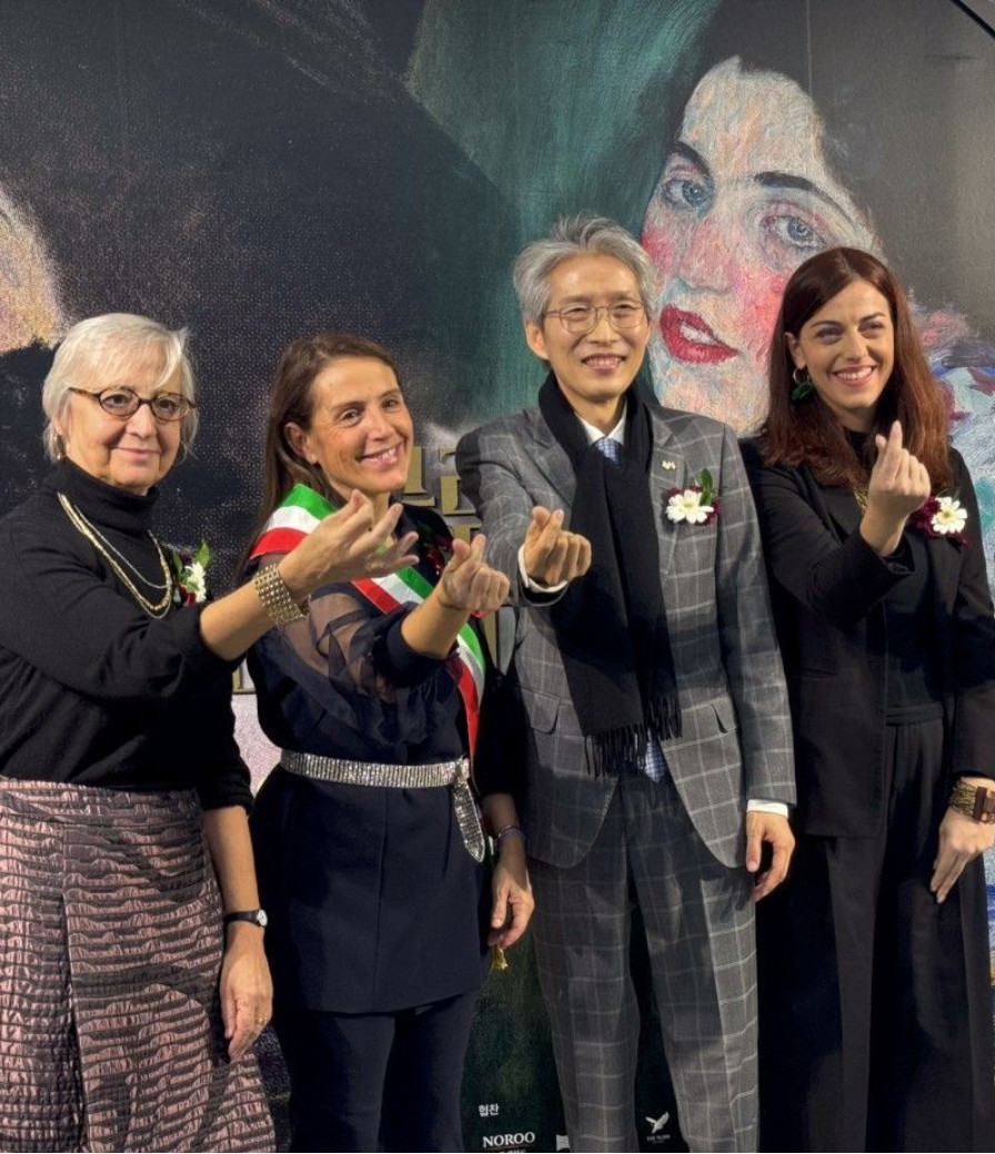 Piacenza protagonista a Seul: grande successo per la Signora di Klimt