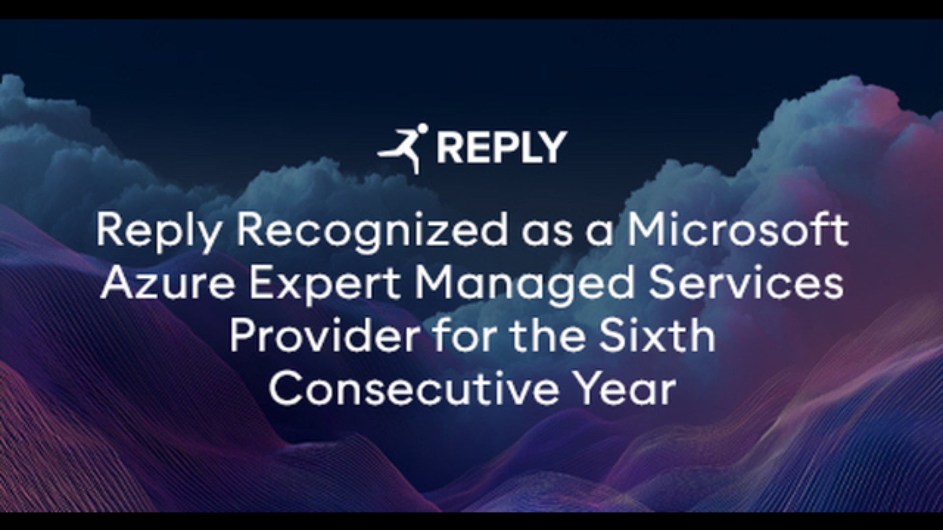 Reply riconosciuta come Microsoft Azure Expert Managed Services Provider per il 6° anno consecutivo