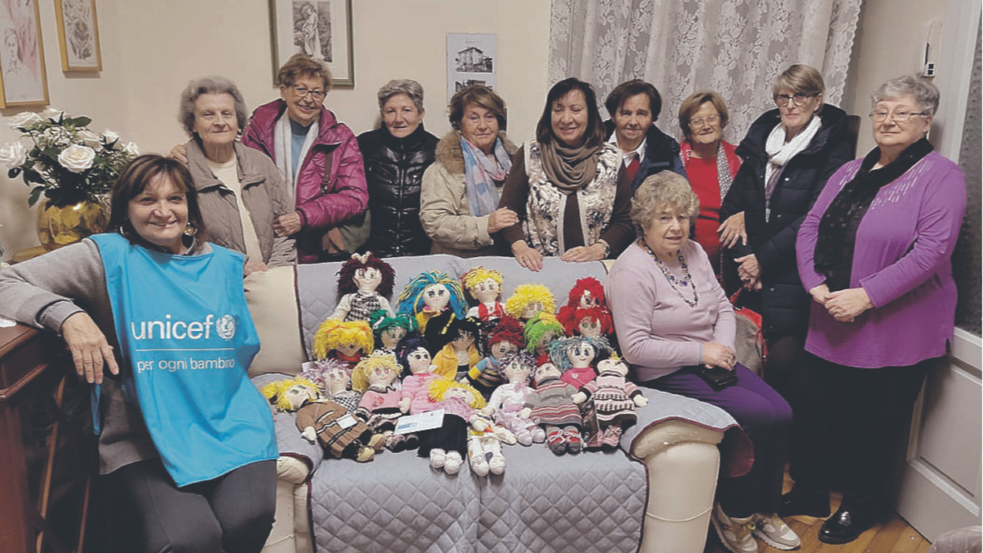 Emergenza sanitaria e di povertà, solidarietà con le bambole di pezza