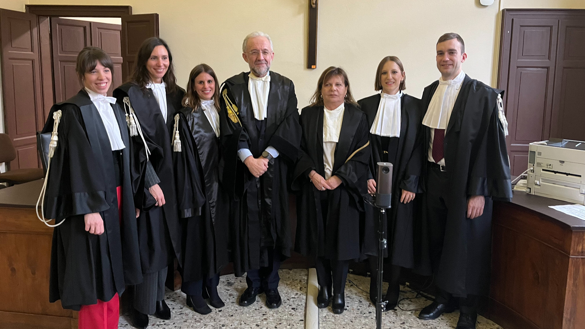 Cinque nuovi magistrati in servizio a Piacenza