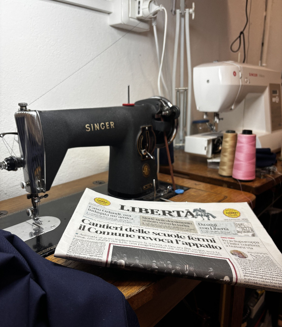 Castell'Arquato, notizie su misura: la sartoria che vende Libertà