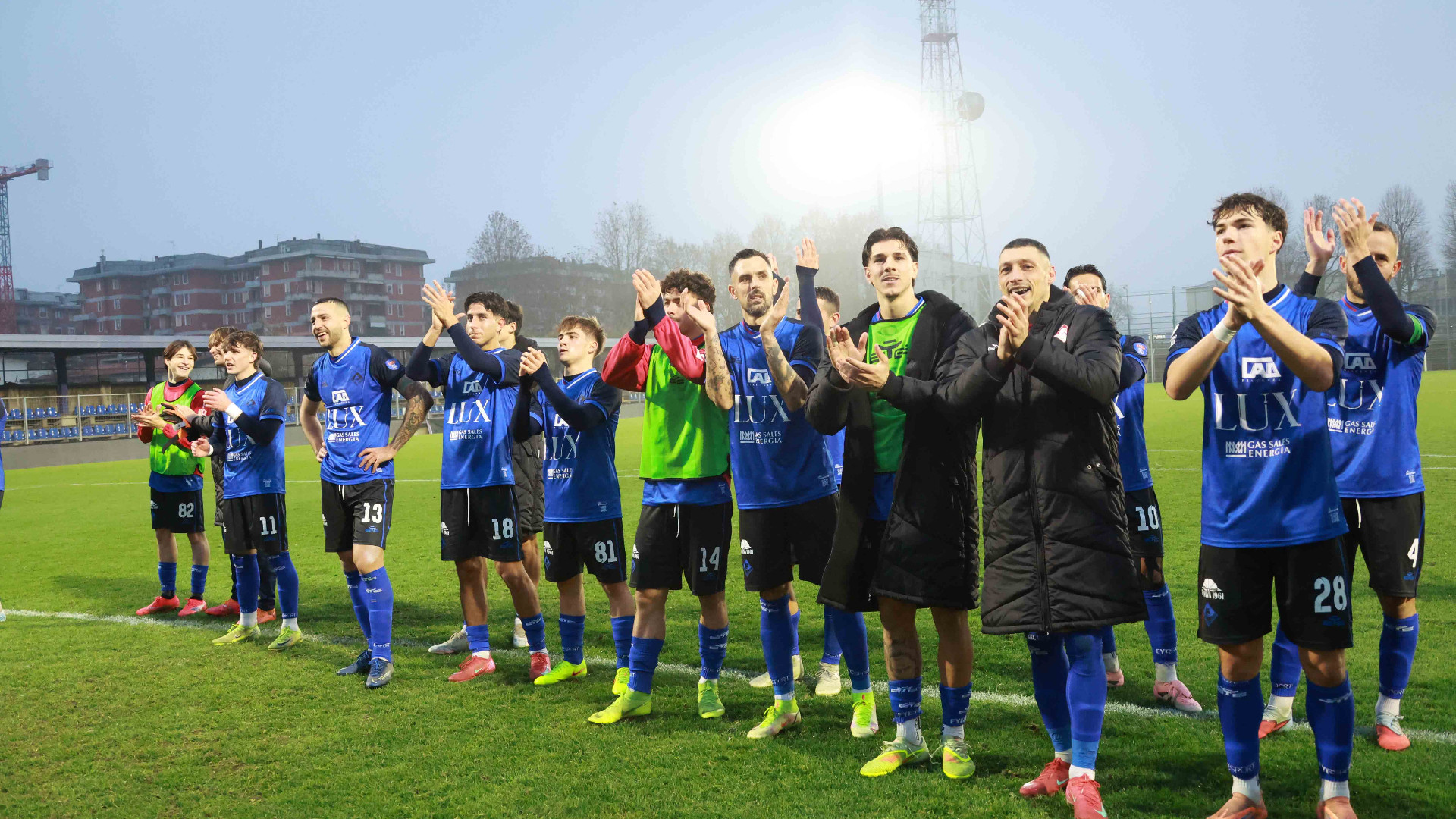 Il Piacenza secondo al giro di boa, Lentigione campione d'inverno