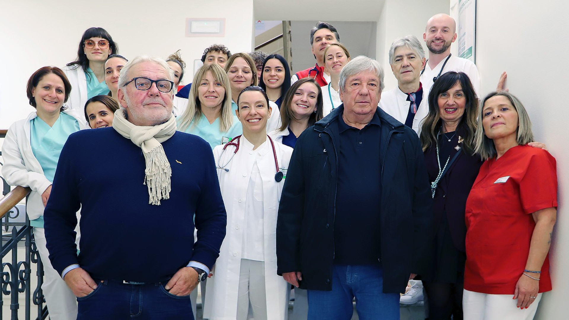 Musica alleata del benessere, donata la filodiffusione a Geriatria