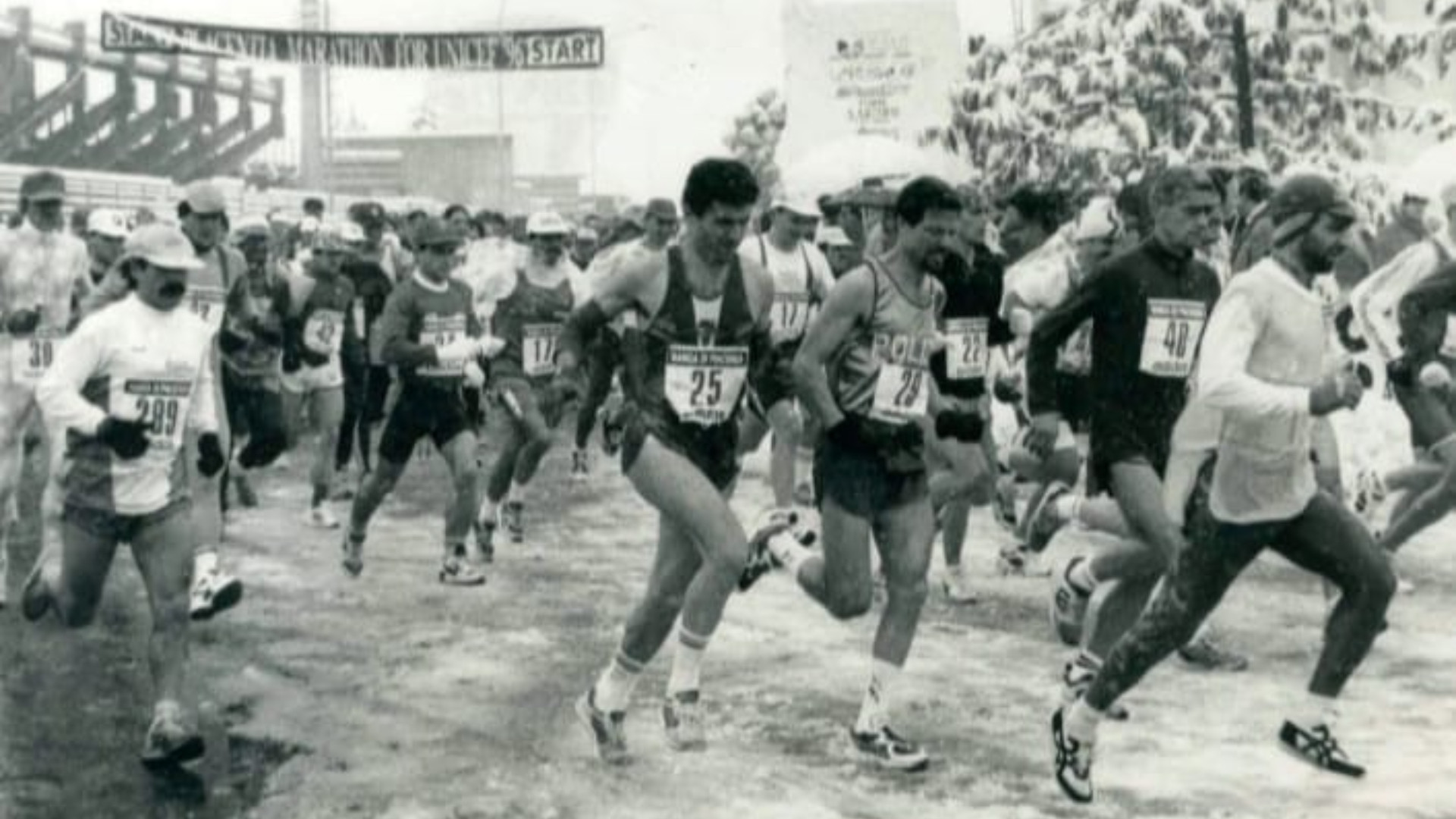 Un'immagine d'epoca della Placentia Marathon- © Libertà/Gabriele Faravelli