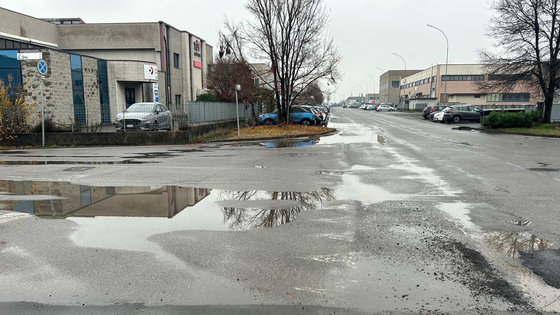 L'incrocio tra via Orsi e via del Commercio - © Libertà/Thomas Trenchi