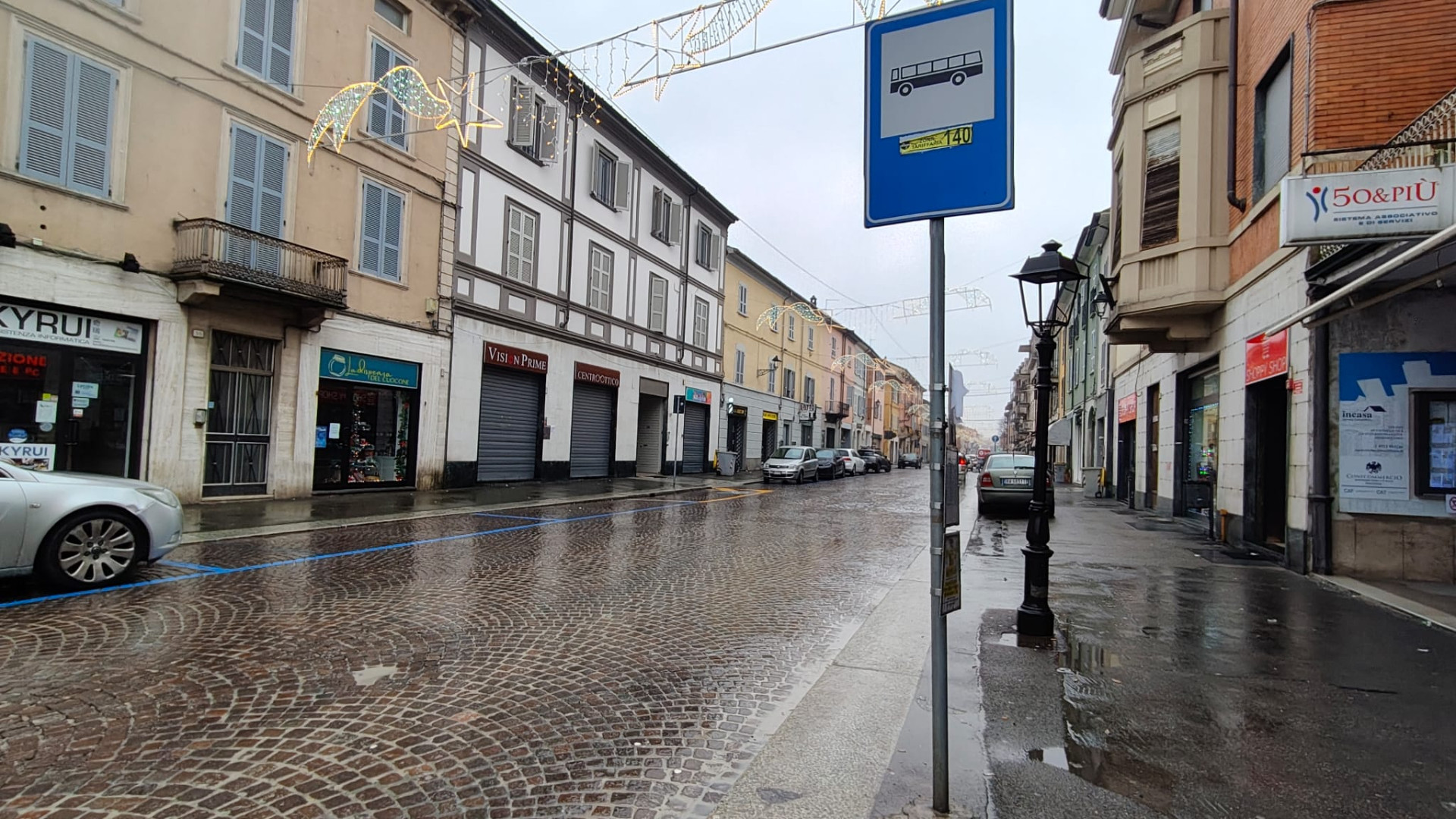 Castel San Giovanni, niente più autobus in corso Matteotti