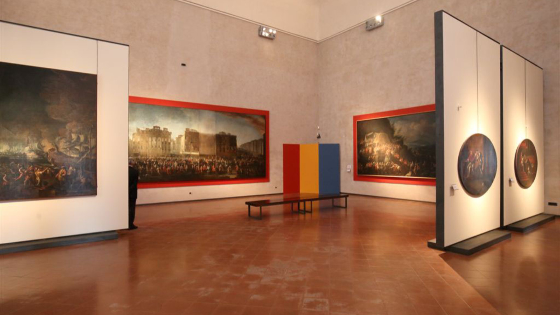Una sala dei Musei Farnesiani