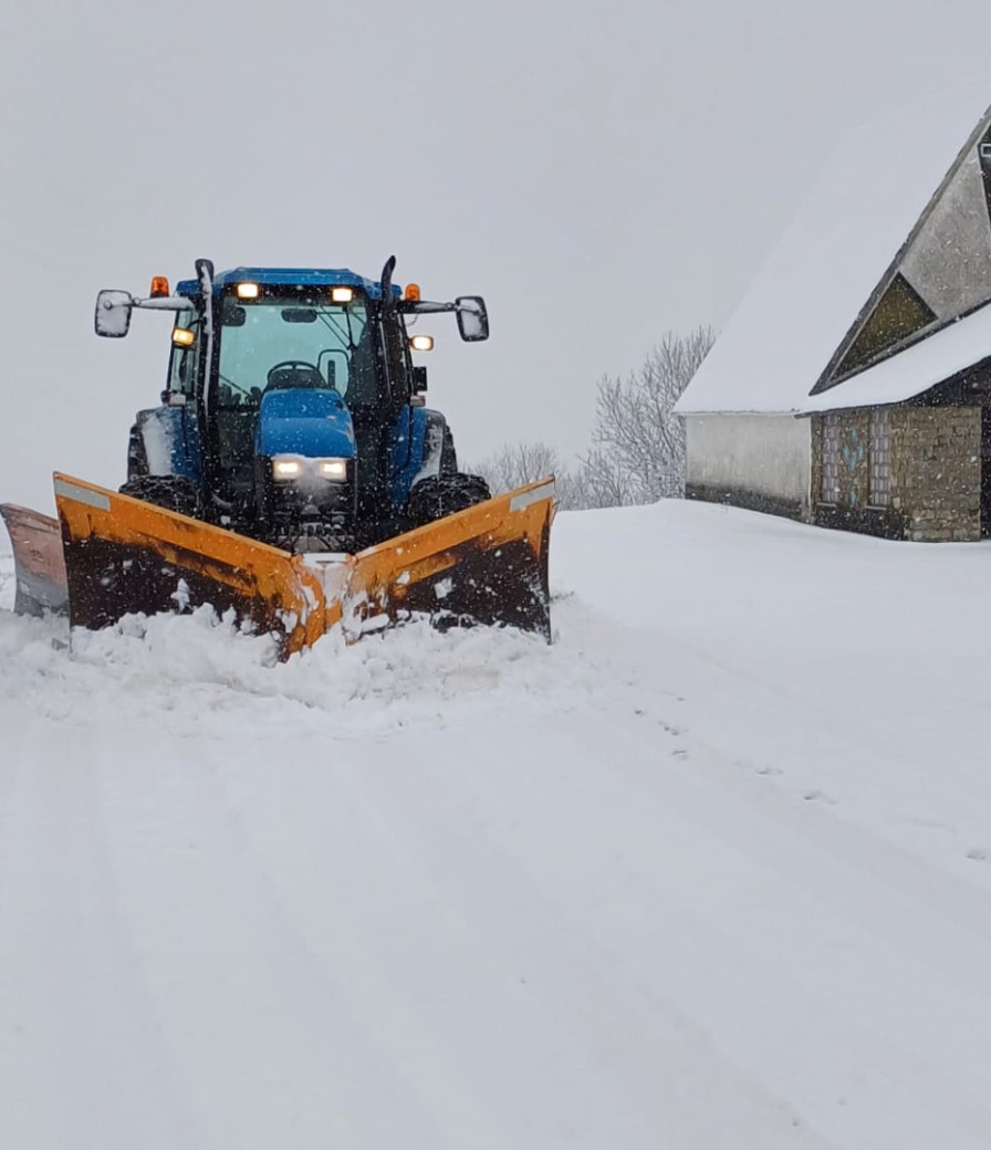 Natale sotto la neve sulle montagne piacentine, allerta gialla
