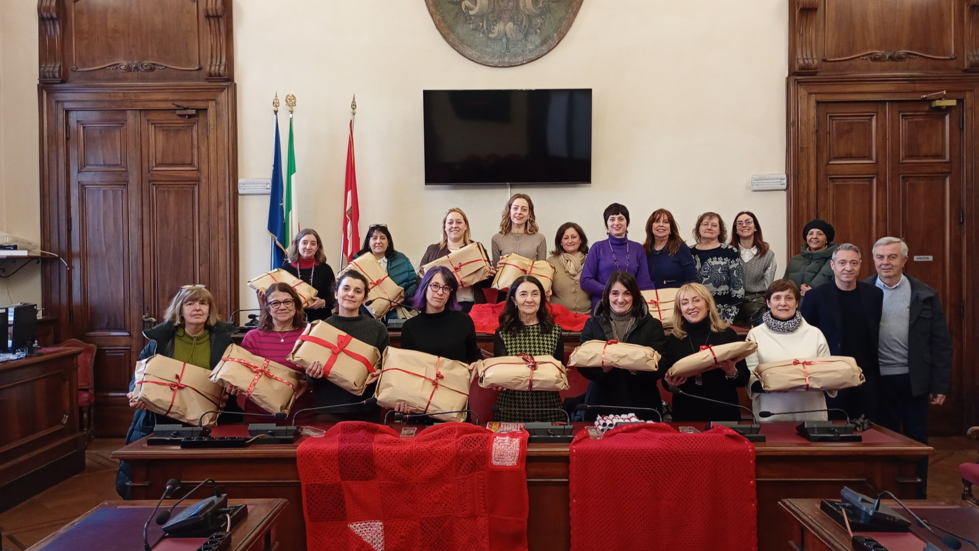 La presentazione avvenuta prima di Natale in municipio