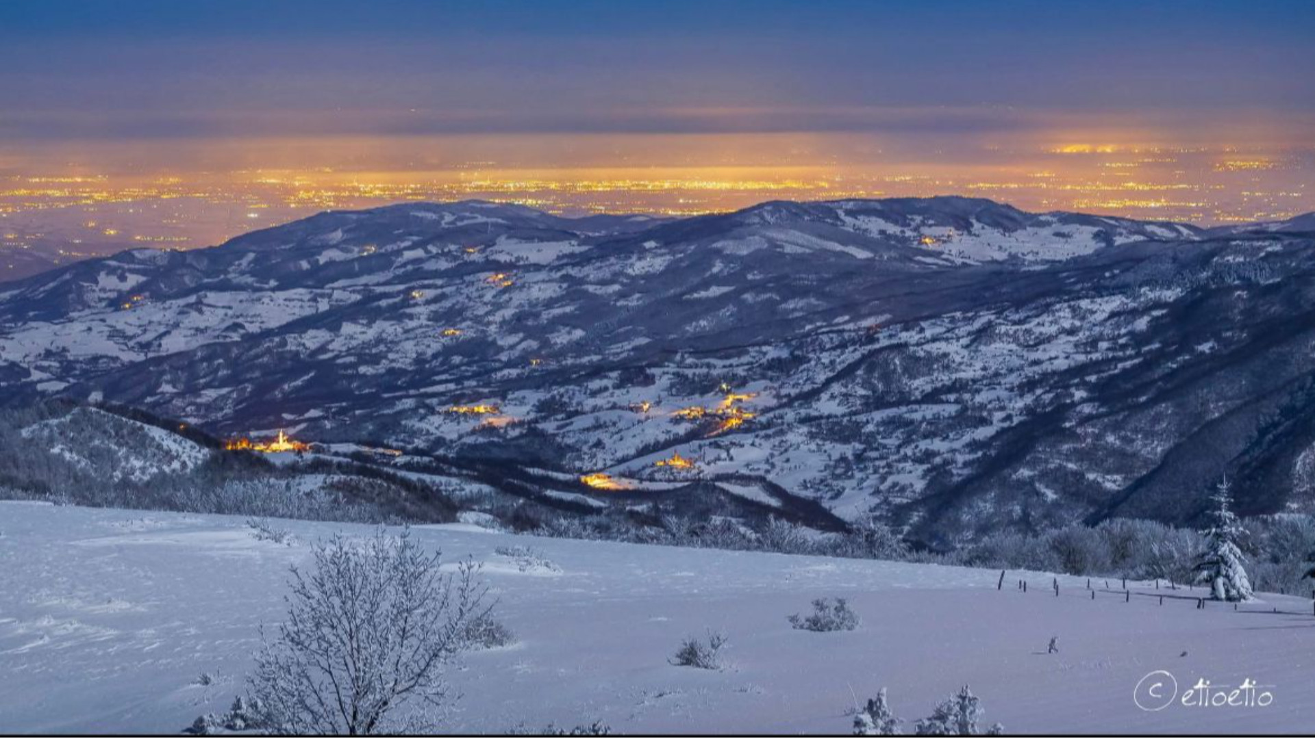 Nel Piacentino è arrivata la neve, le foto dei lettori