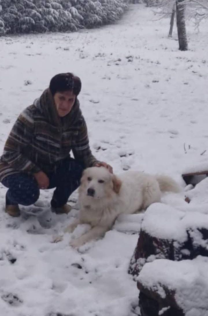 La signora Dorina a Vaccarezza di Bobbio