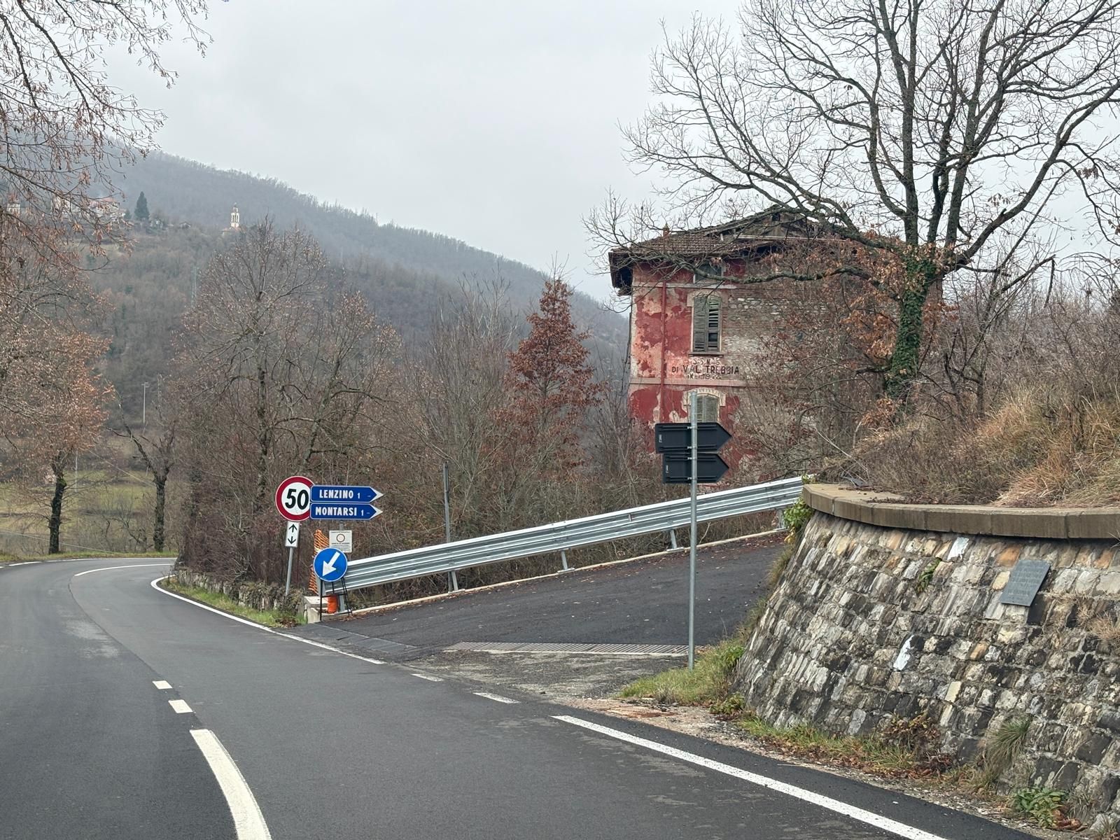 L'incrocio dopo i lavori