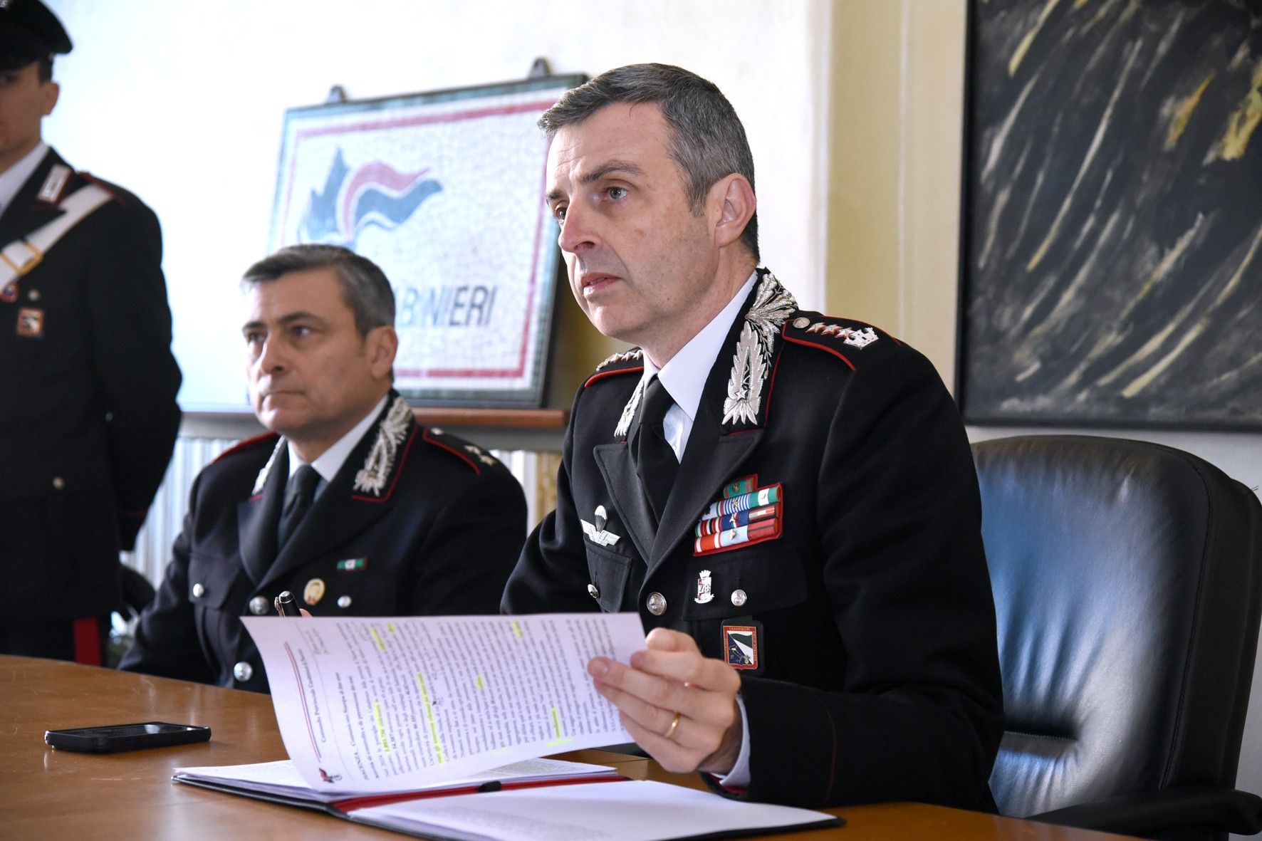 Il comandante Pierantonio Breda