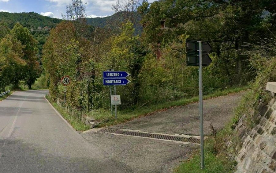 L'incrocio prima dei lavori