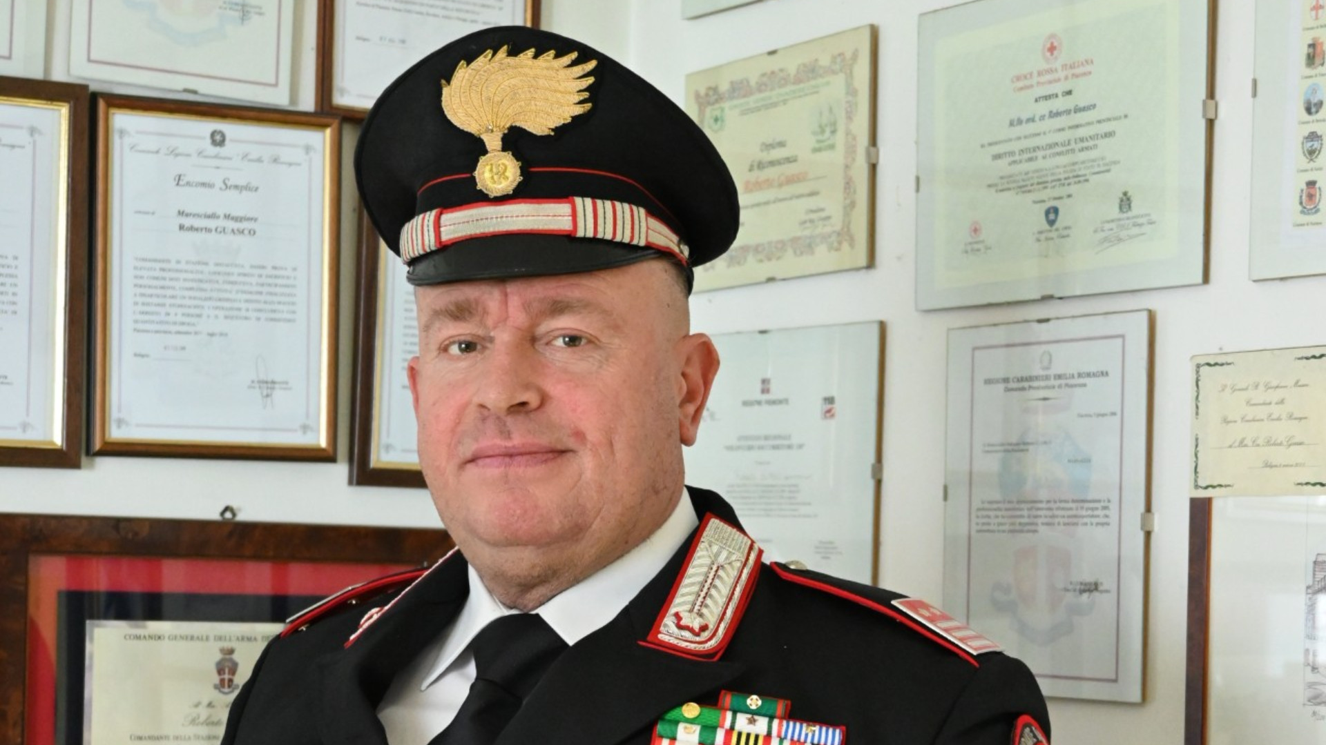 Arma, Guasco al comando del nucleo operativo e radiomobile di Bobbio