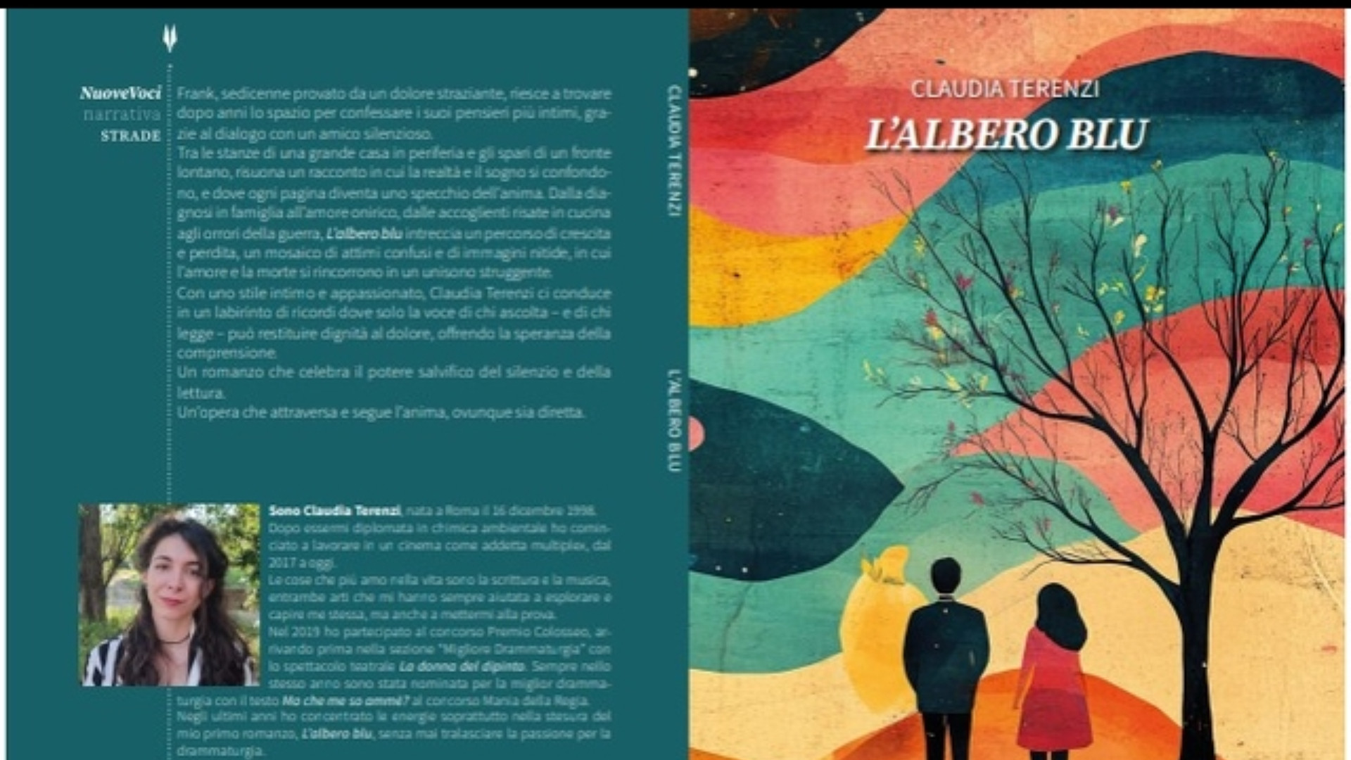 "L’albero blu", un romanzo tra il reale e l'onirico in cui la guerra interiore precede il fronte