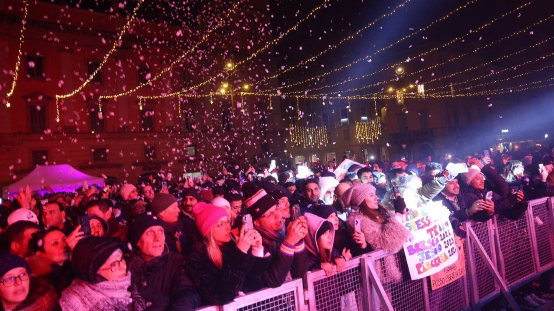 La festa di Capodanno in piazza