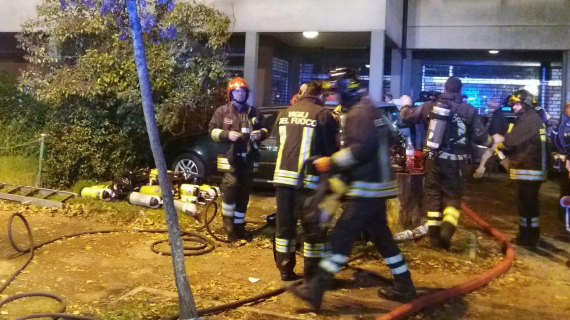 Intervento dei vigili del fuoco (foto di repertorio)