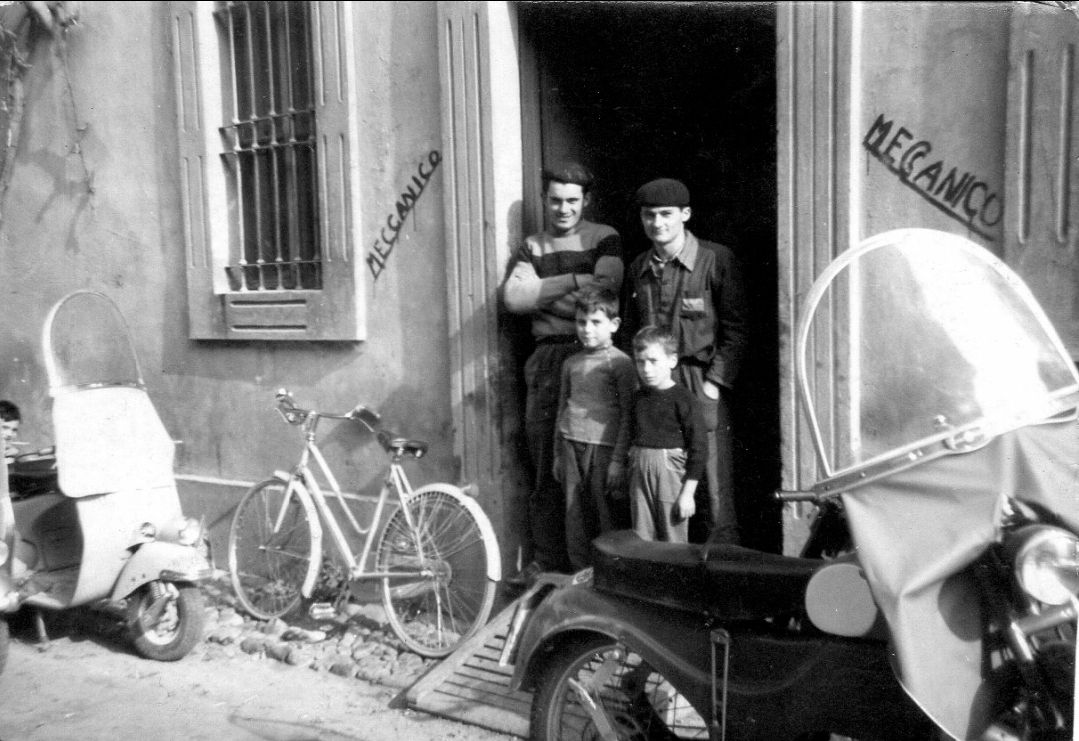 La prima officina Maiavacca a Centovera