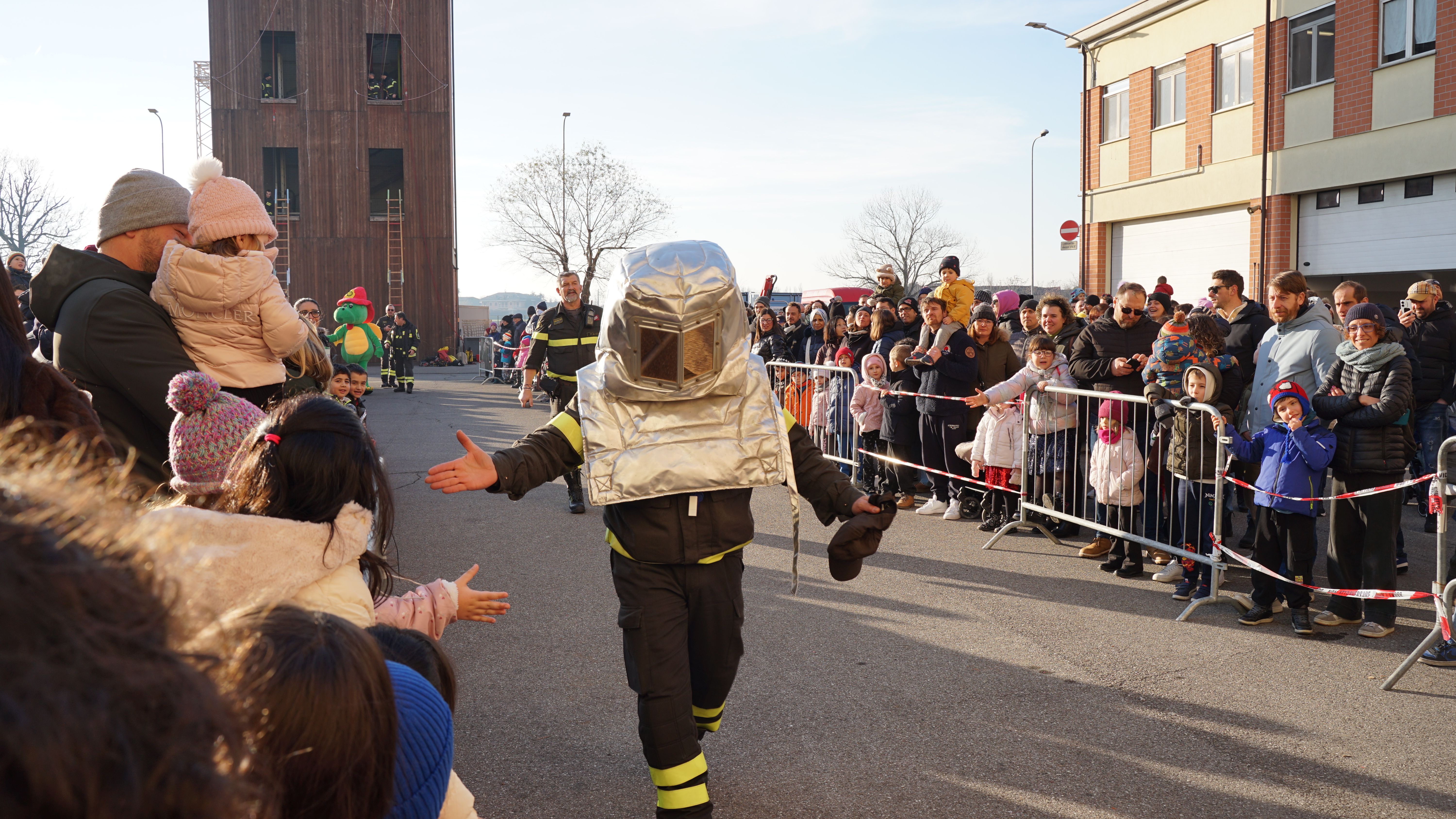 La Befana dei Vigili del Fuoco