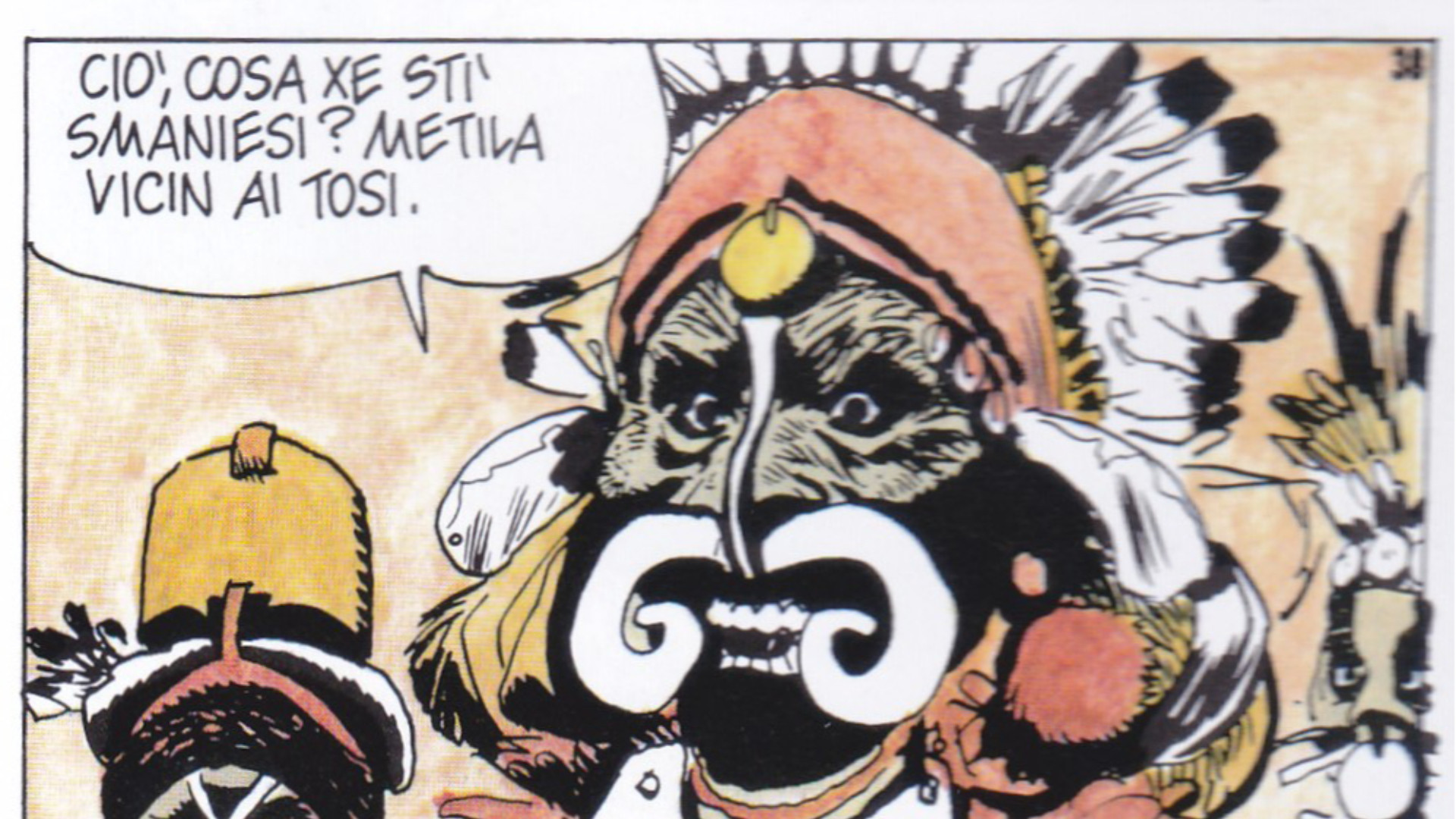 "Una ballata del mare salato" di Hugo Pratt, dove il dialetto del Pacifico è il Venezuelano- © Libertà/Alessandro Sisti