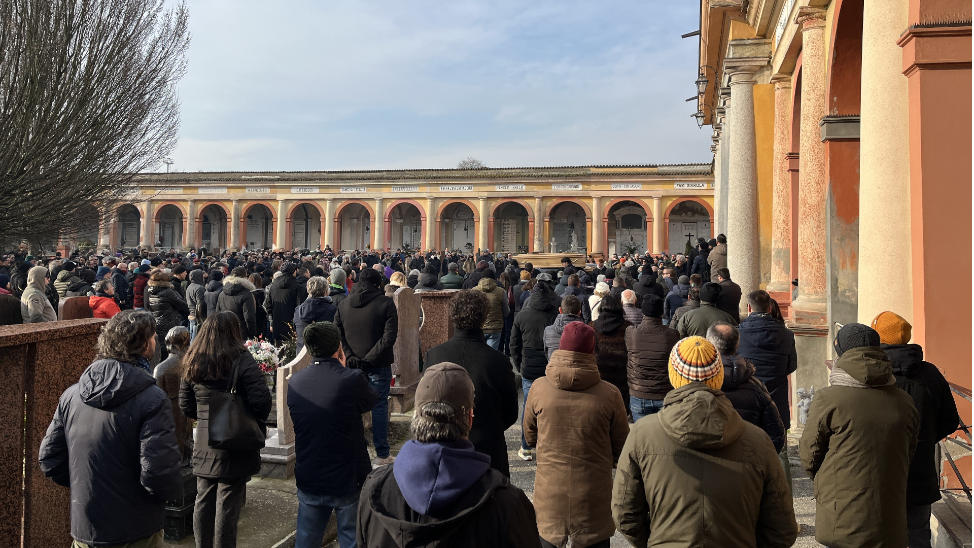Addio a Eugenio. «Continua a volare con noi con il tuo sorriso»