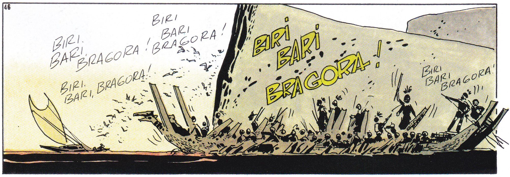 Hugo Pratt adatta a canto gregoresco tribale un vecchio proverbio su Venezia