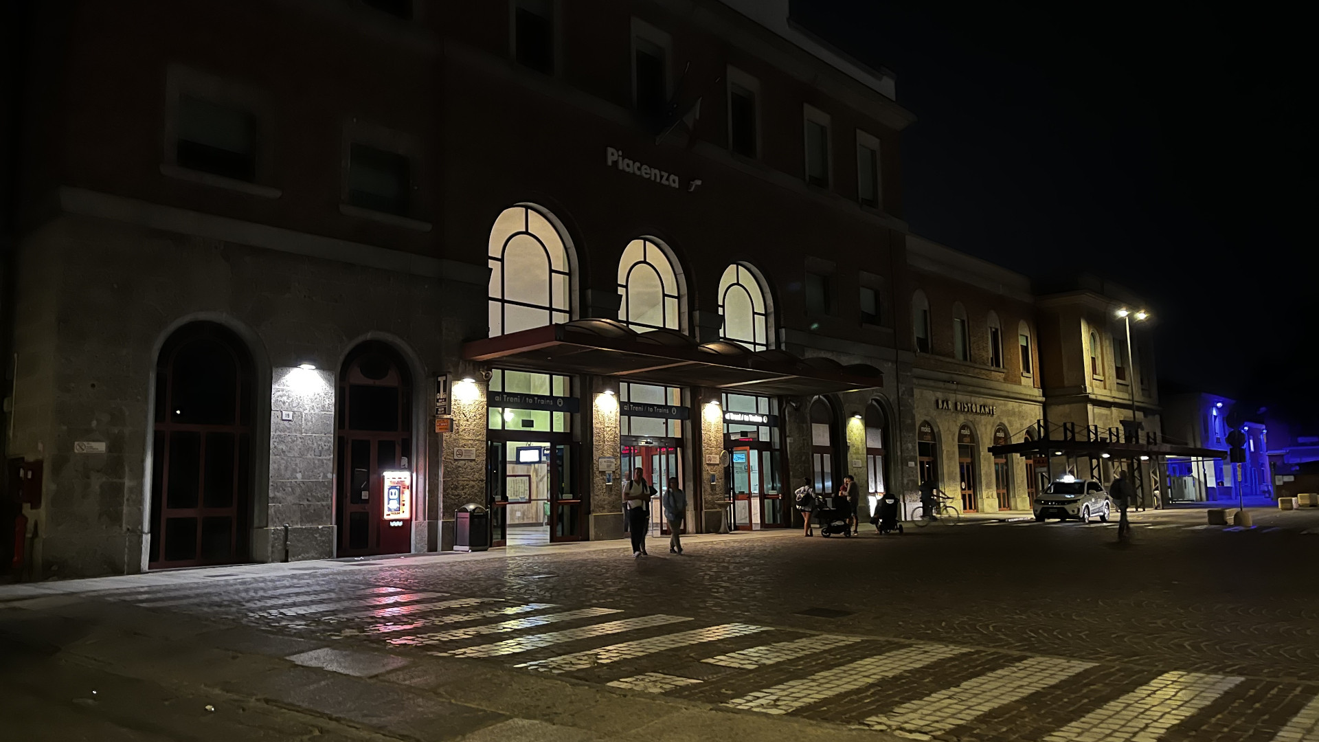 La stazione ferroviaria di Piacenza