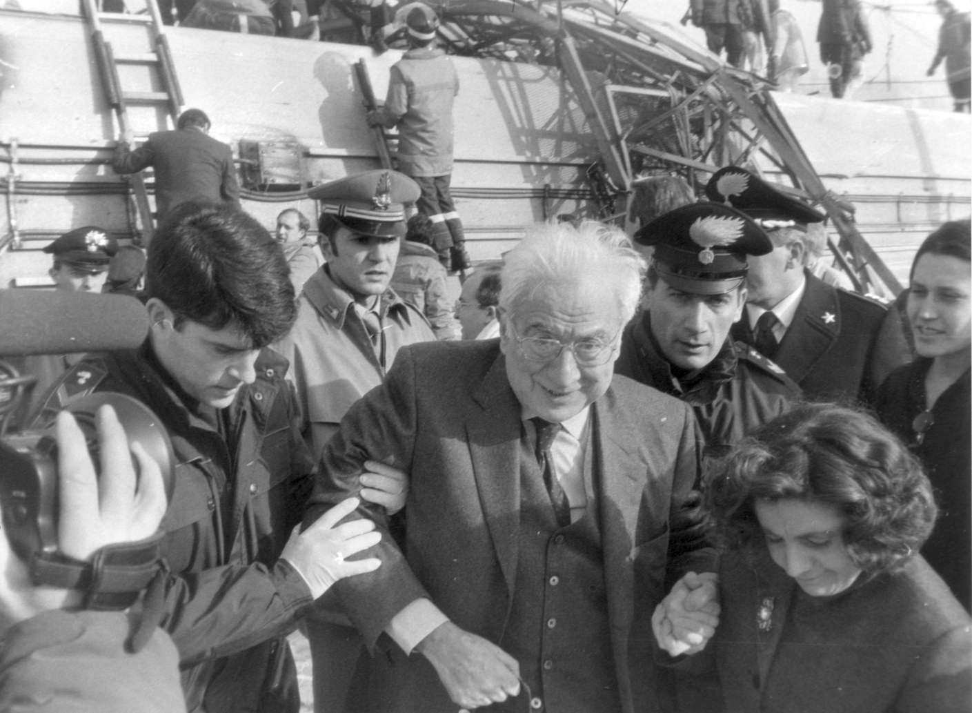 Francesco Cossiga, tra i passeggeri coinvolti nell'incidente