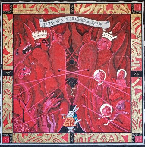 Una sua opera esposta al Festival dei due mondi a Spoleto